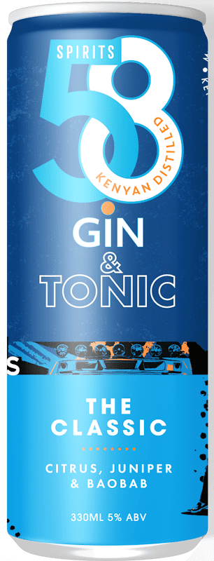 58 CLASSIC G&T 330ML CAN