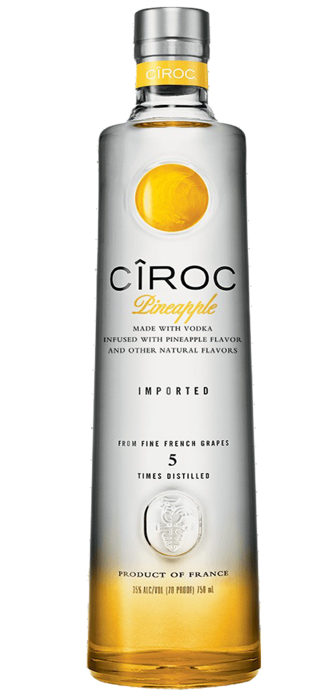 CIROC PINEAPPLE VODKA 750ML