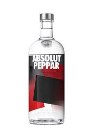 ABSOLUT PEPPAR VODKA 1LTR