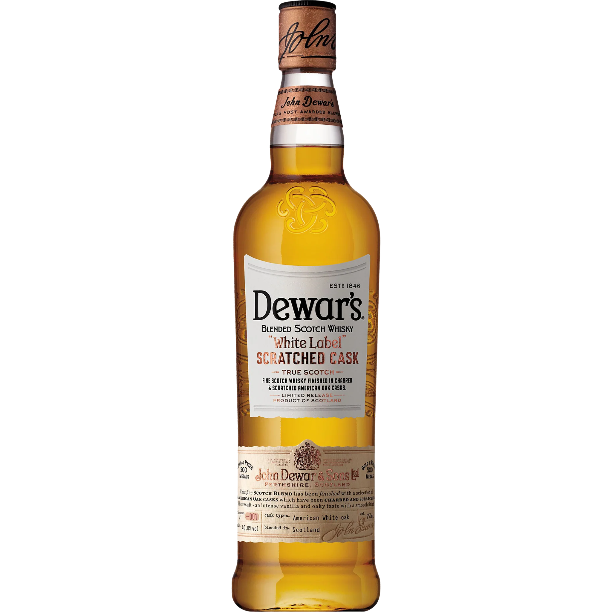 DEWARS WHITE LABEL 1LTR