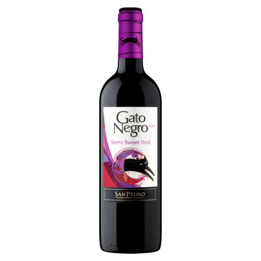 GATONEGRO SEMI SWEET RED 750ML