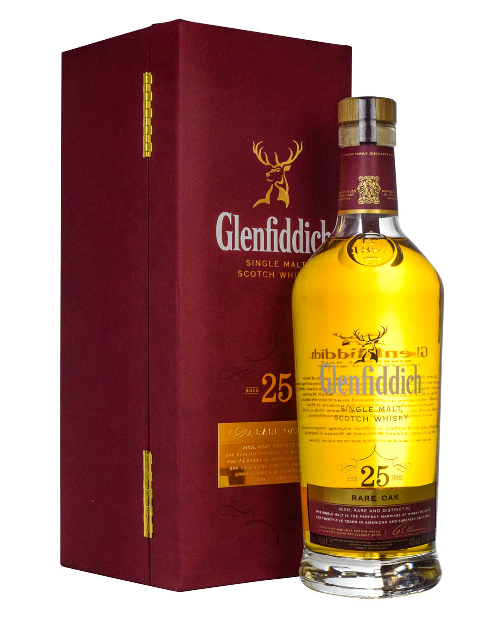 GLENFIDDICH 25YRS WHISKY 750ML