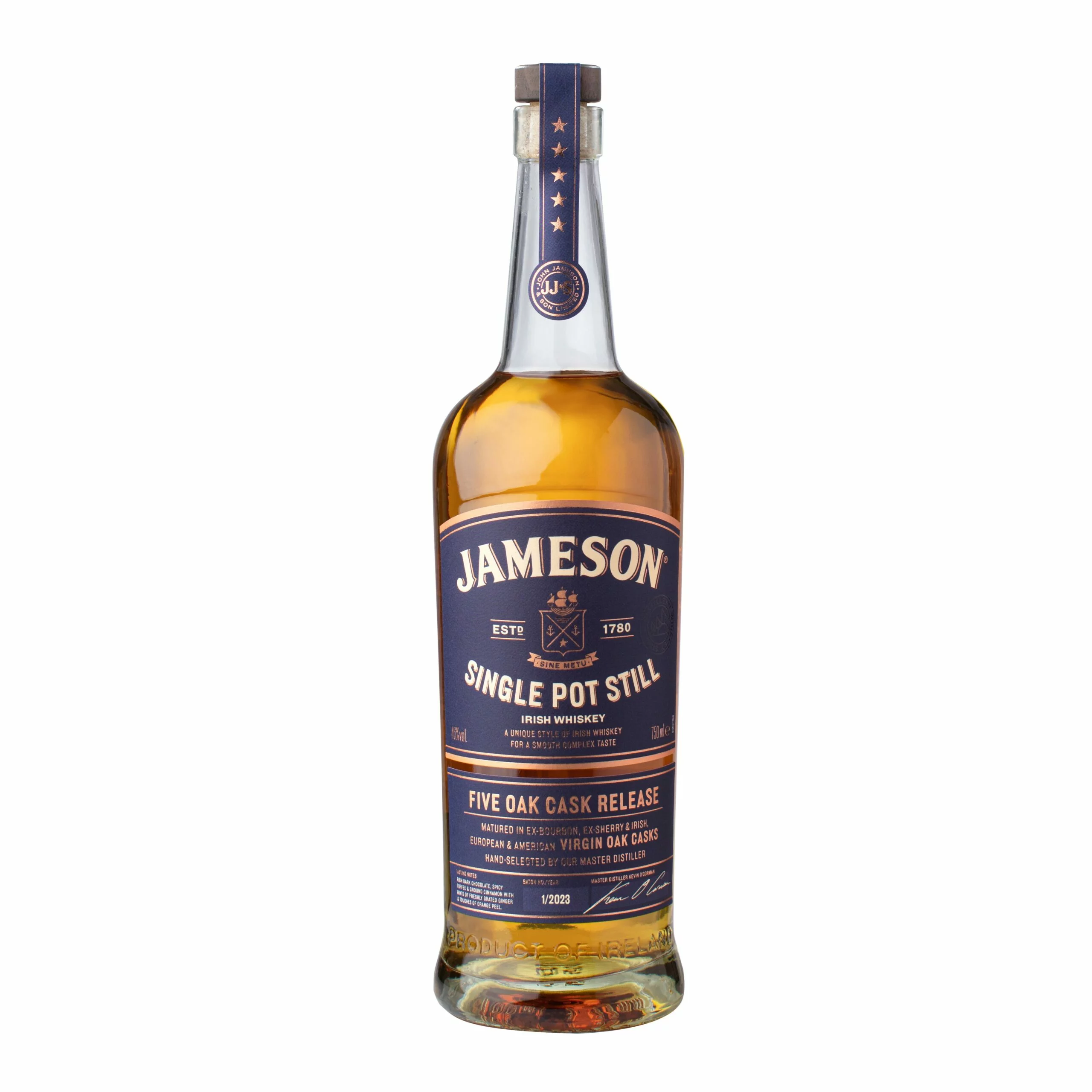 JAMESON SINGLE POT STILL 750ML
