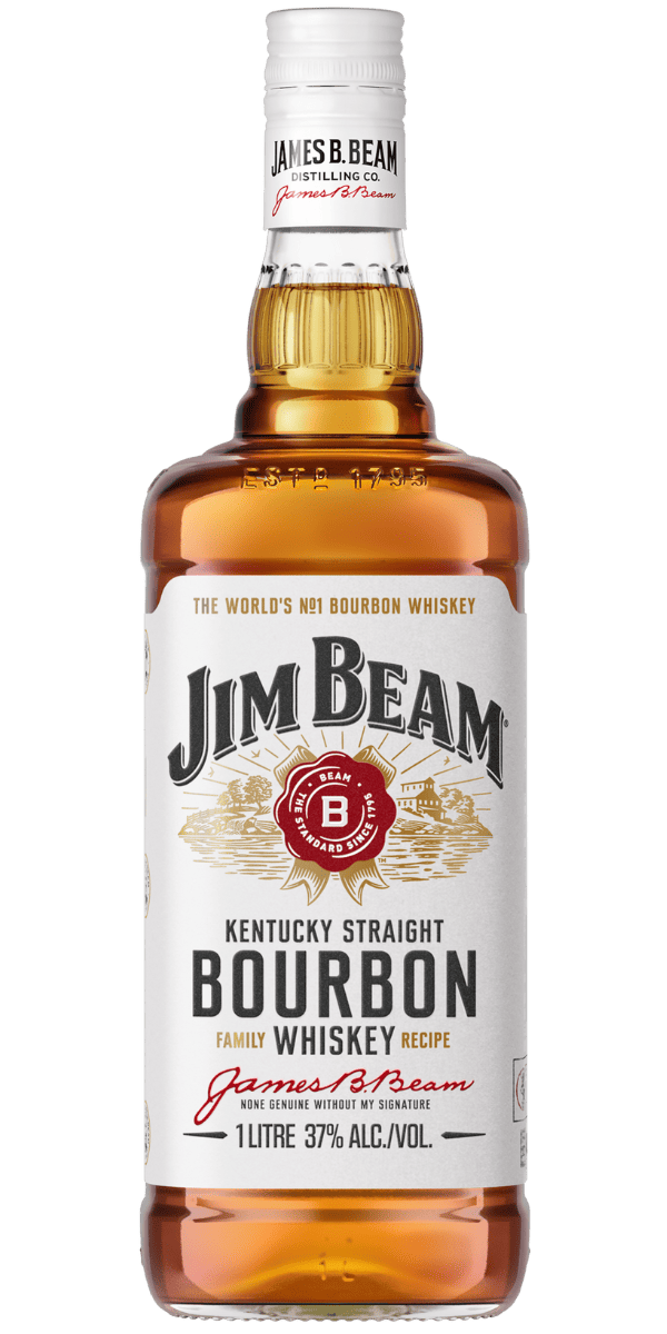 JIM BEAM BOURBON WHISKY 1LTR