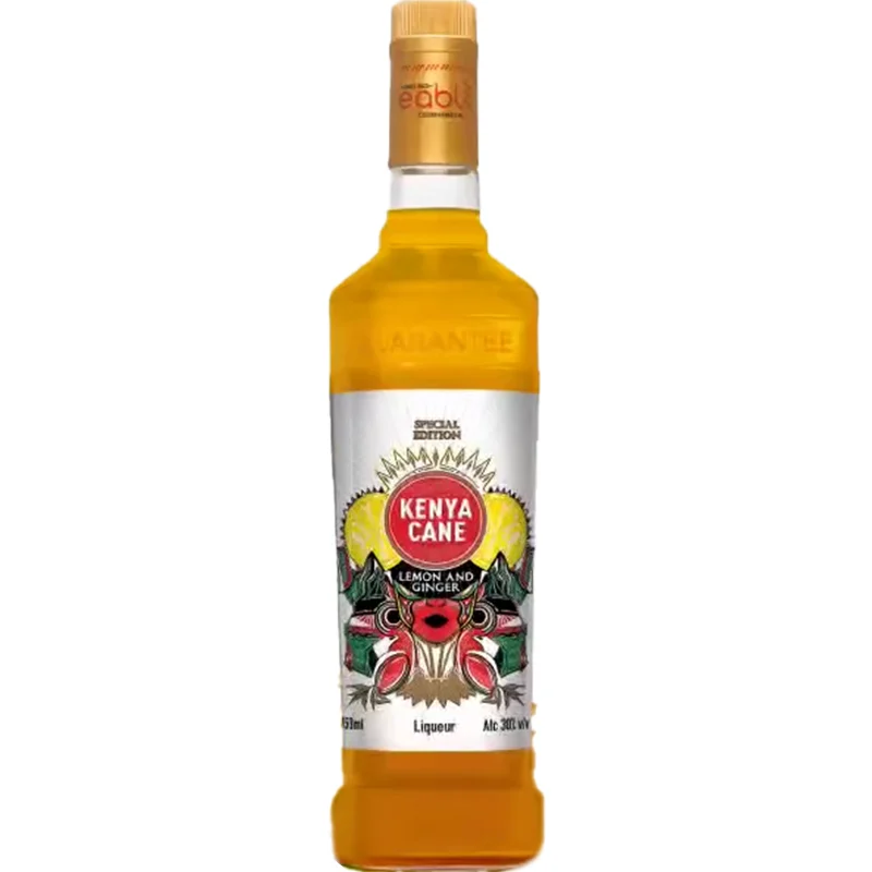 KENYA CANE LEMON & GINGER 750ML