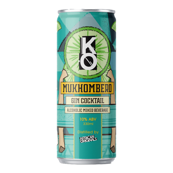KO MUKHOMBERO 10% GIN COCTAIL 330ML CAN