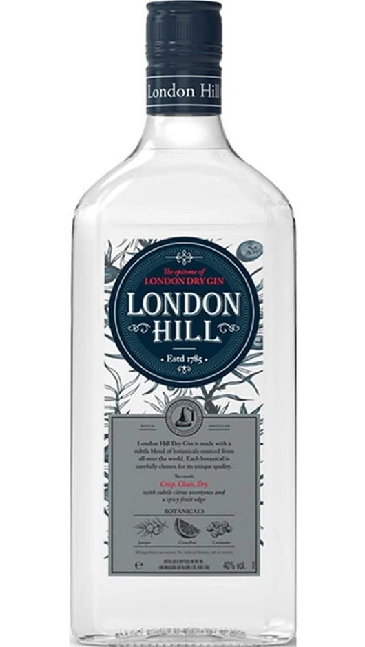 LONDON HILL DRY GIN 1LTR