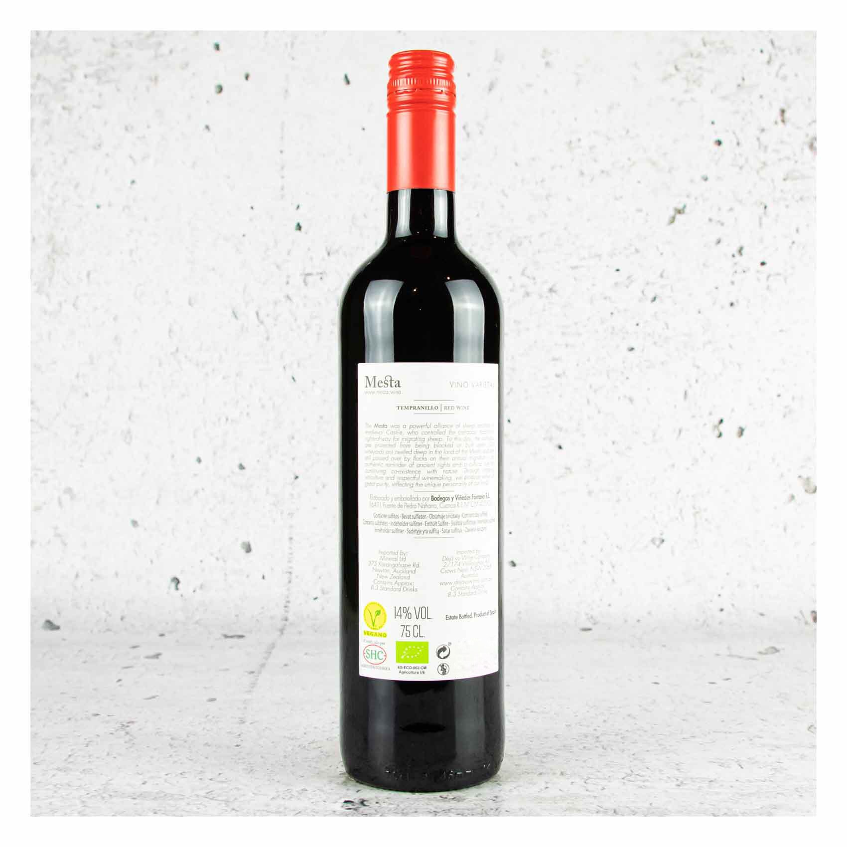 MESTA RED 750ML