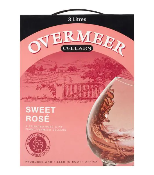 OVEERMEER CELLAR NATURAL SWEET ROSE 5LITRES