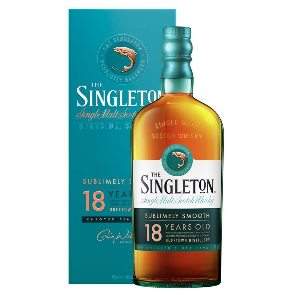 SINGLETON DUFFTOWN 18YRS WHISKY 750ML