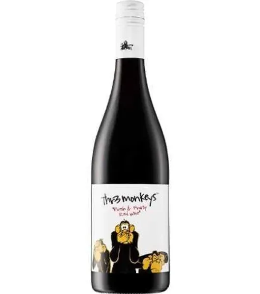 THREE MONKEYS RED 750ML