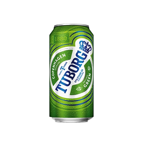 TUBORG GREEN CAN 500ML