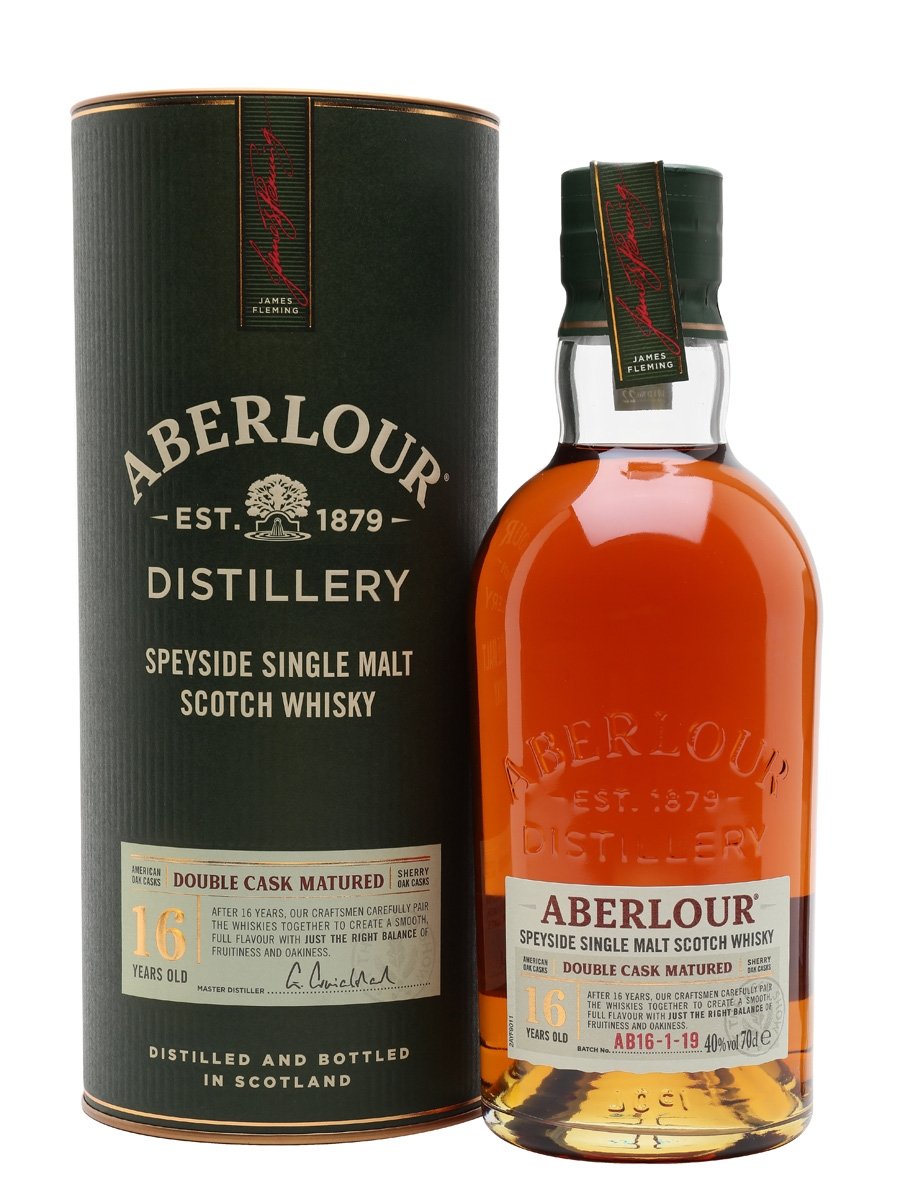 ABERLOUR 16 YRS DOUBLE CASK WHISKY 700ML