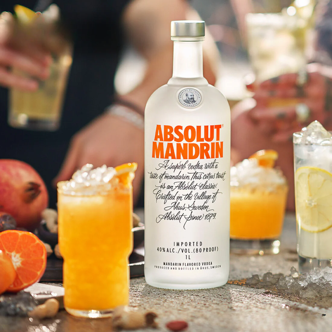 ABSOLUT MANDARIN VODKA 750ML