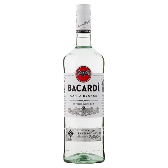 BACARDI CARTA BLANCA WHITE 1LTR