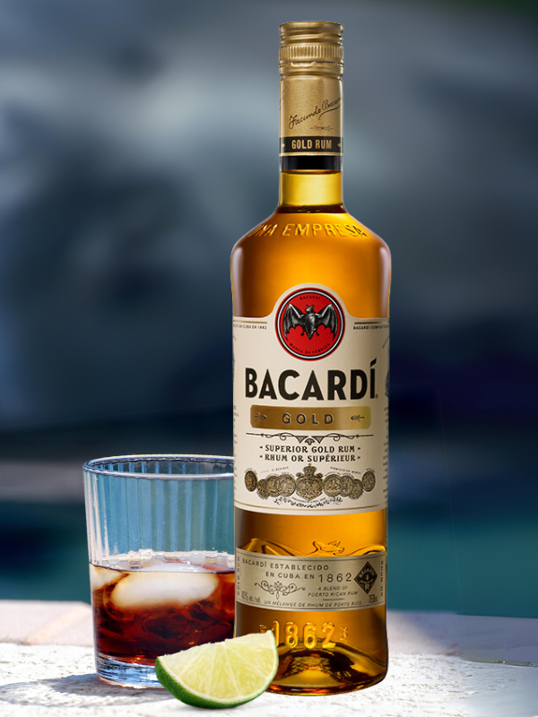 BACARDI GOLD 750ML