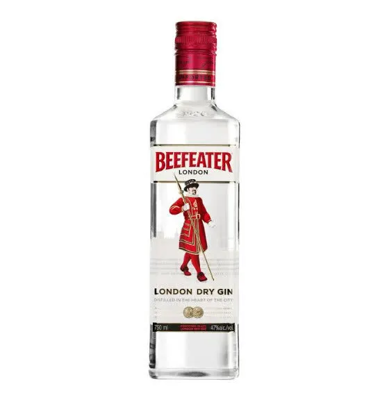 BEEFEATER CLEAR LONDON DRY GIN 1LTR