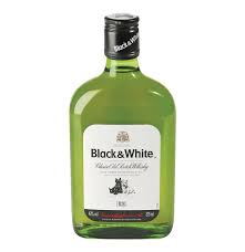 BLACK & WHITE WHISKY 375ML