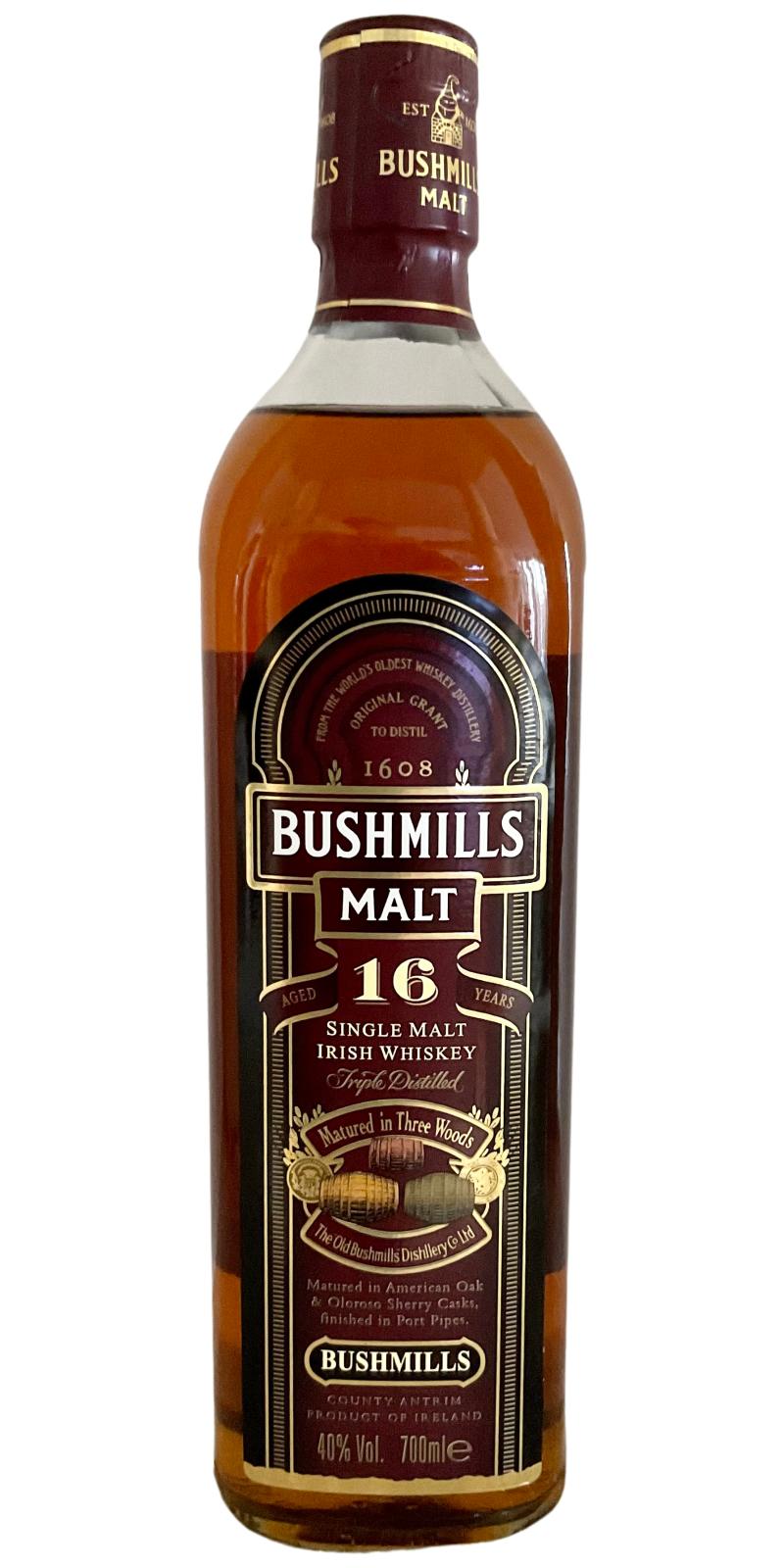 BUSHMILL ORIGINAL 750ML