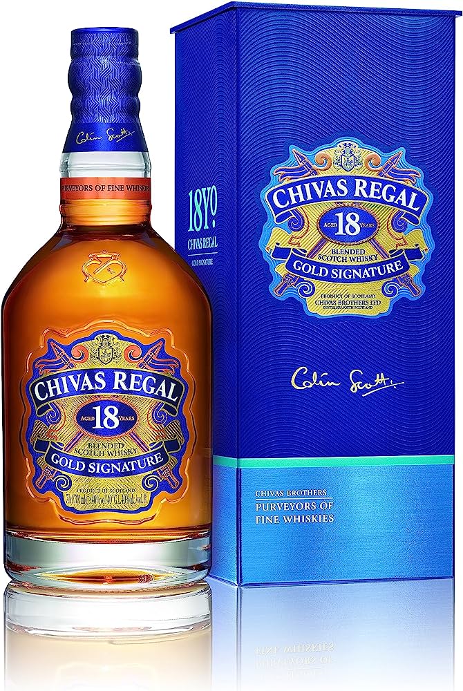 CHIVAS REGAL 18YRS WHISKY 750ML