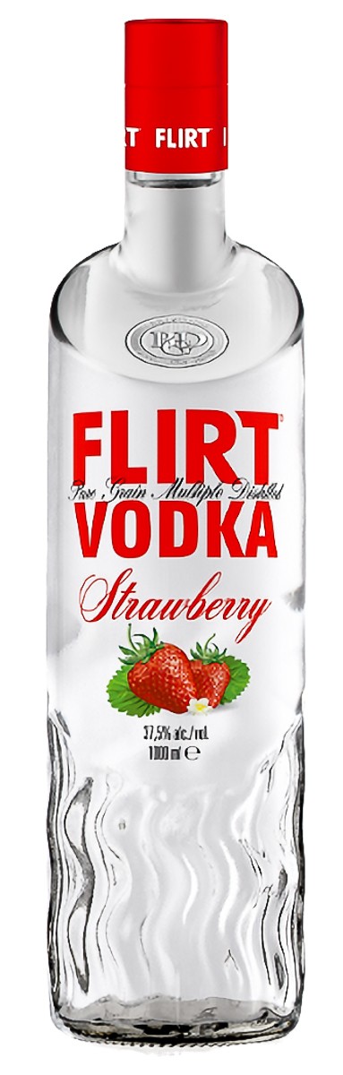 FLIRT STRAWBERRY VODKA 1LTR