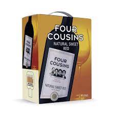 FOUR COUSIN SWEET RED 5LTR