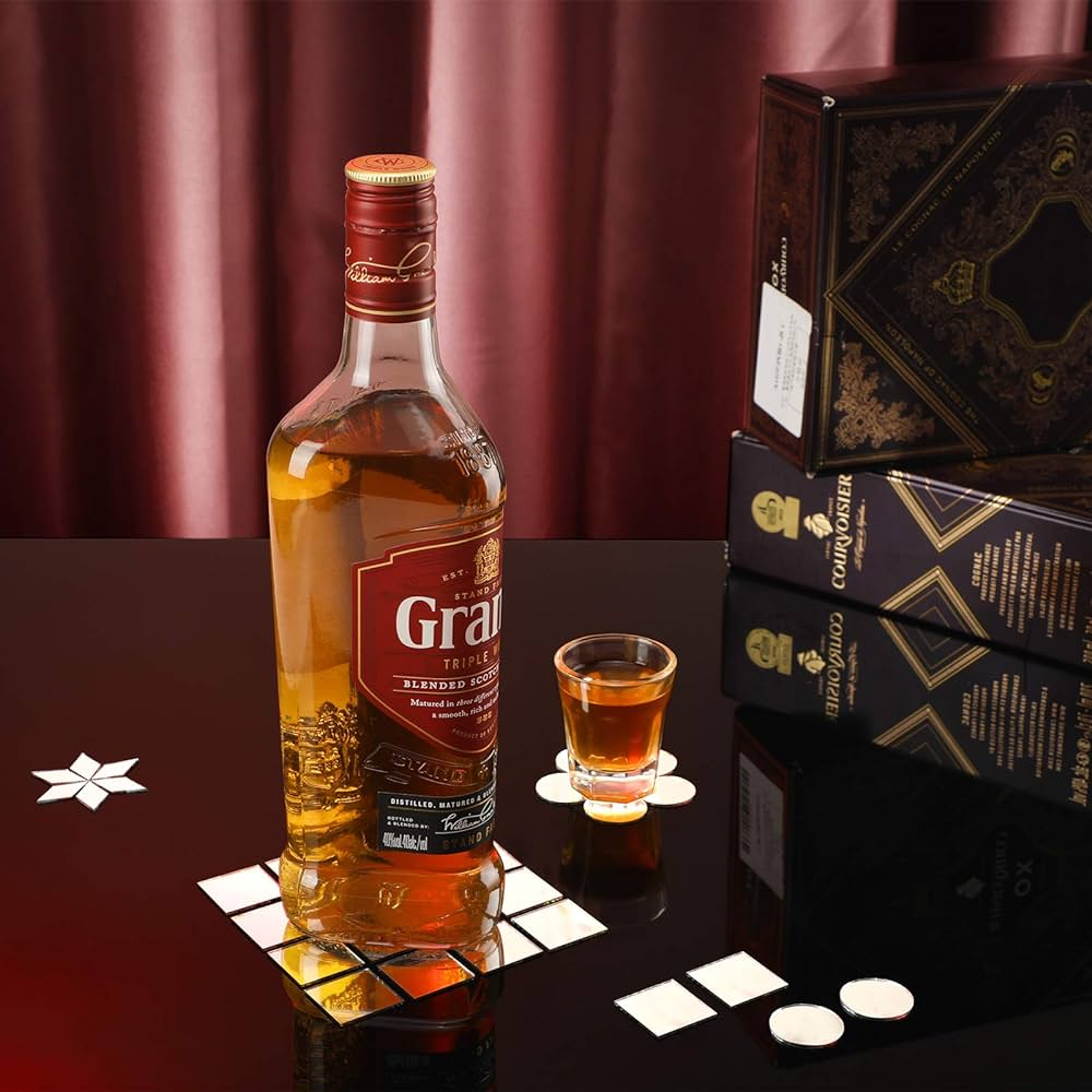 GRANTS WITH GLASS 750ML
