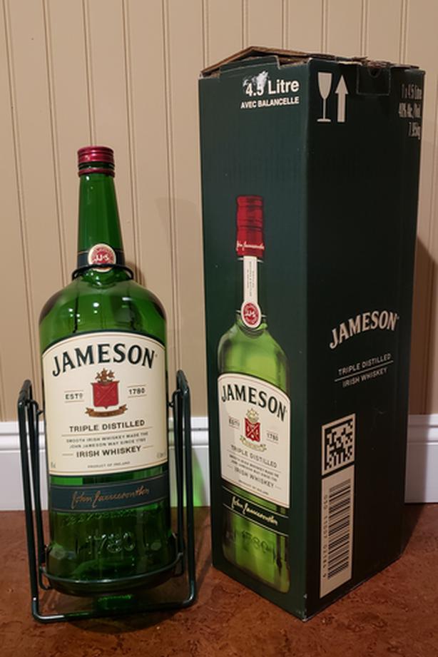 JAMESON WHISKY 4.5LTR