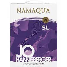 NAMAQUA JOHANNISBERGER RED 5LTR