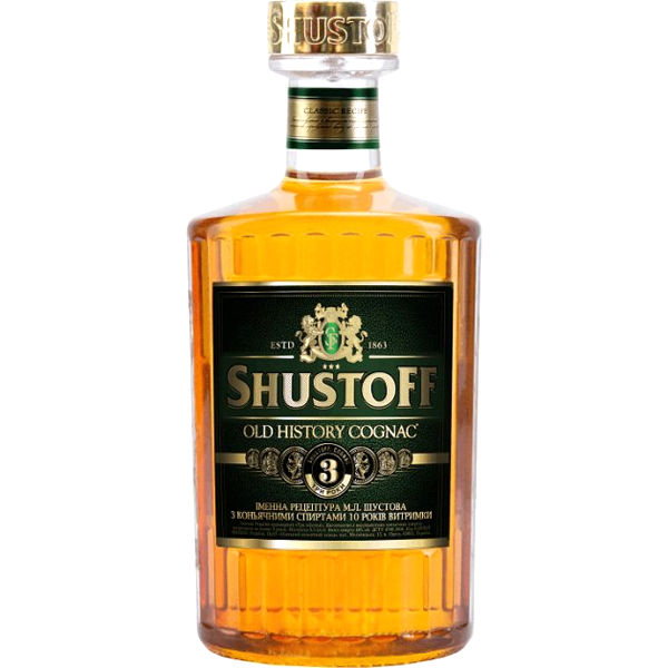 SHUSHTOFF BRANDY 3YRS 500ML