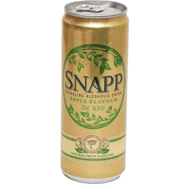 SNAPP APPLE CAN 330ML