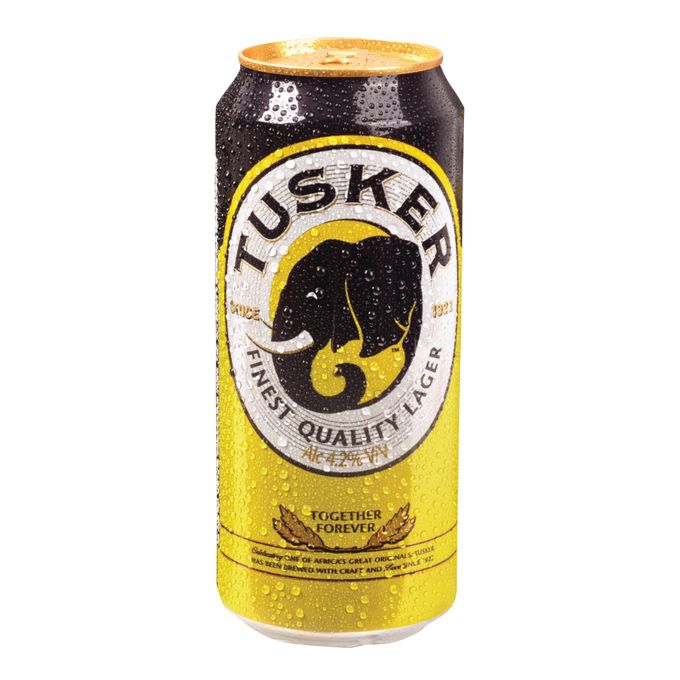 TUSKER LAGER 500ML